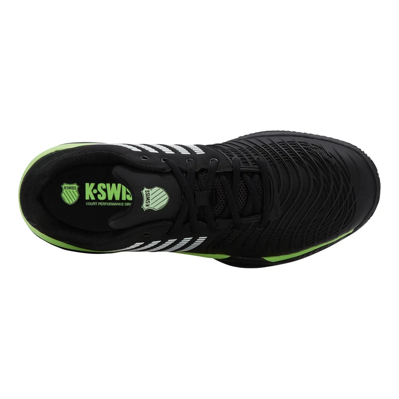 Express Light 3 Chaussure terre battue Hommes - noir, vert fluo