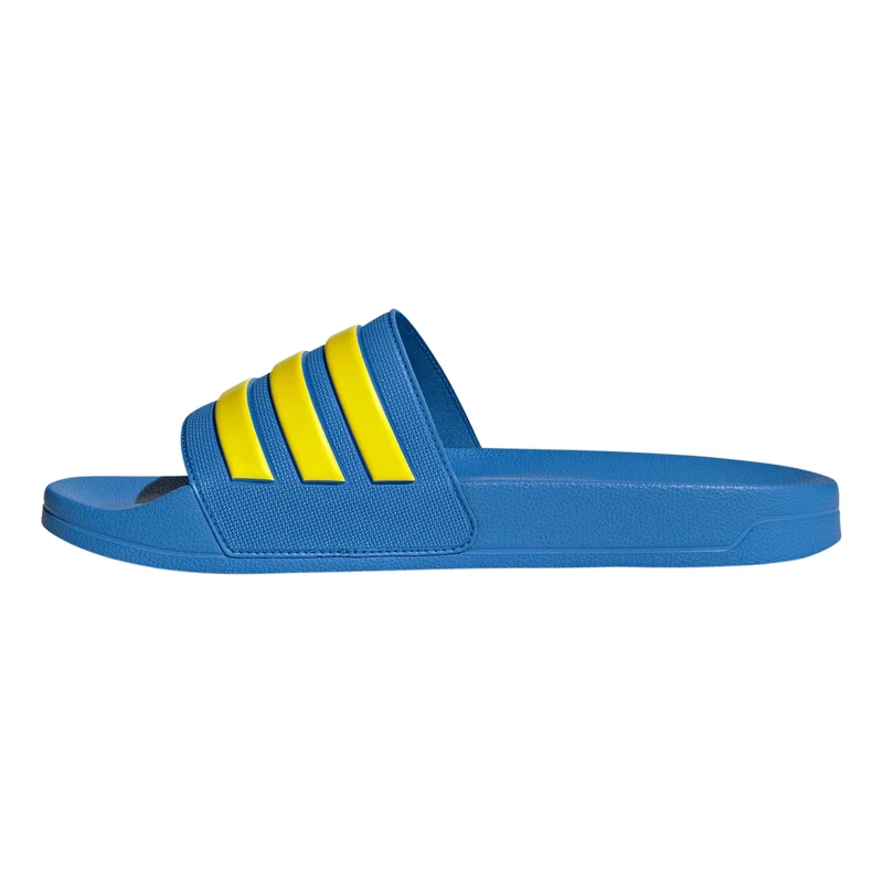 Adilette Shower Tongs Unisex - bleu, jaune