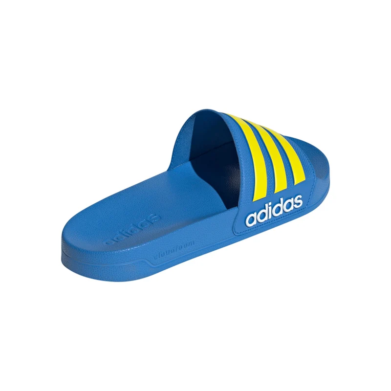 Adilette Shower Tongs Unisex - bleu, jaune