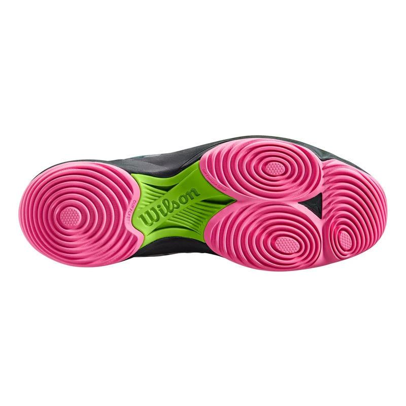 Hurakn Pro Chaussures padel Femmes - vert foncé, noir