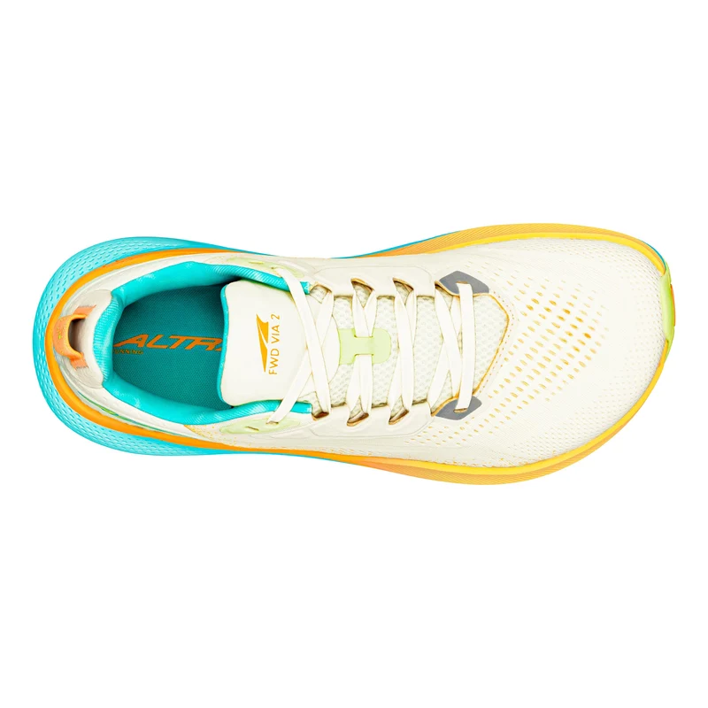 FWD Via 2 Chaussure de running sans stabilisateurs Hommes - crème, orange