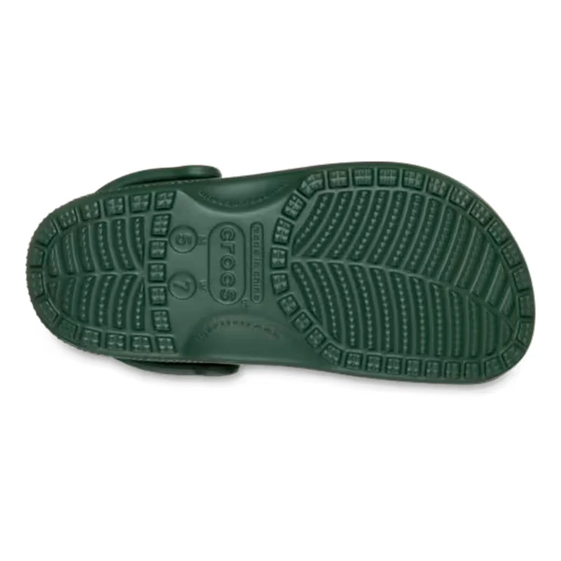 Classic Clog Tongs Unisex - vert foncé