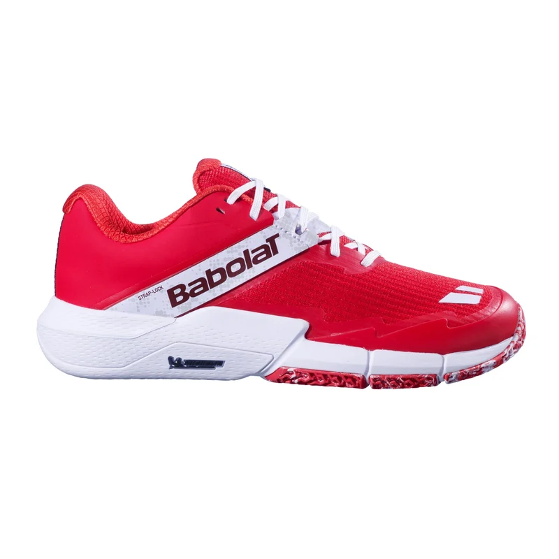 Movea 2 PADL Chaussures padel Hommes-rouge, blanc