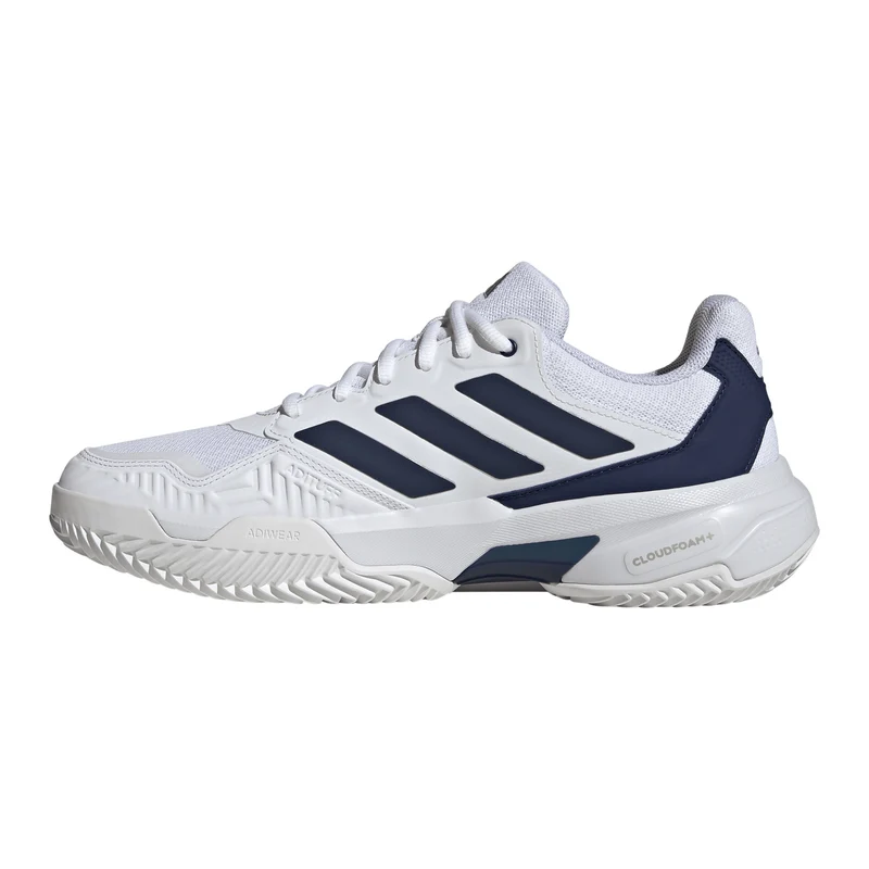 CourtJam Control 3 Chaussures toutes surfaces Hommes - blanc, bleu foncé