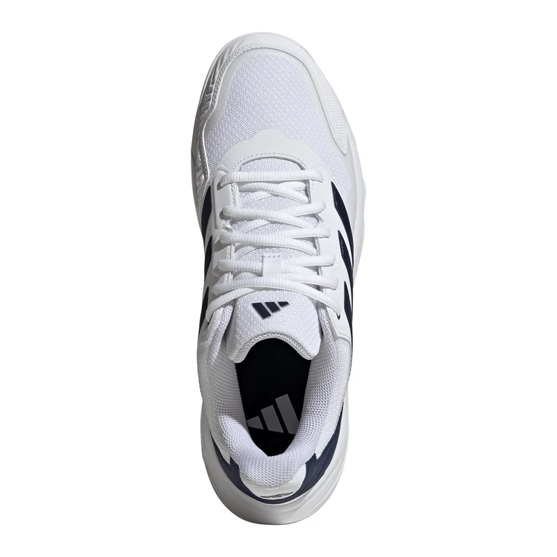 CourtJam Control 3 Chaussures toutes surfaces Hommes - blanc, bleu foncé