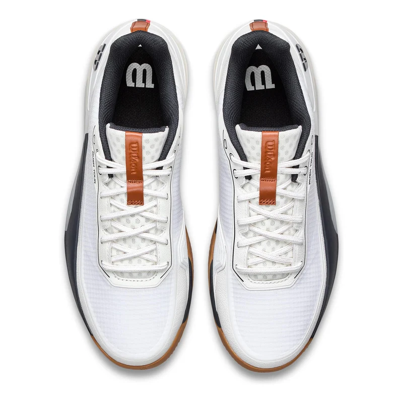 Rush Tour 5 Chaussure terre battue Hommes-blanc, bleu foncé