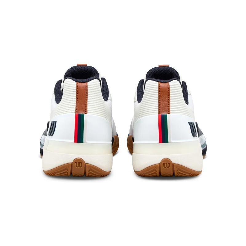 Rush Tour 5 Chaussure terre battue Hommes-blanc, bleu foncé