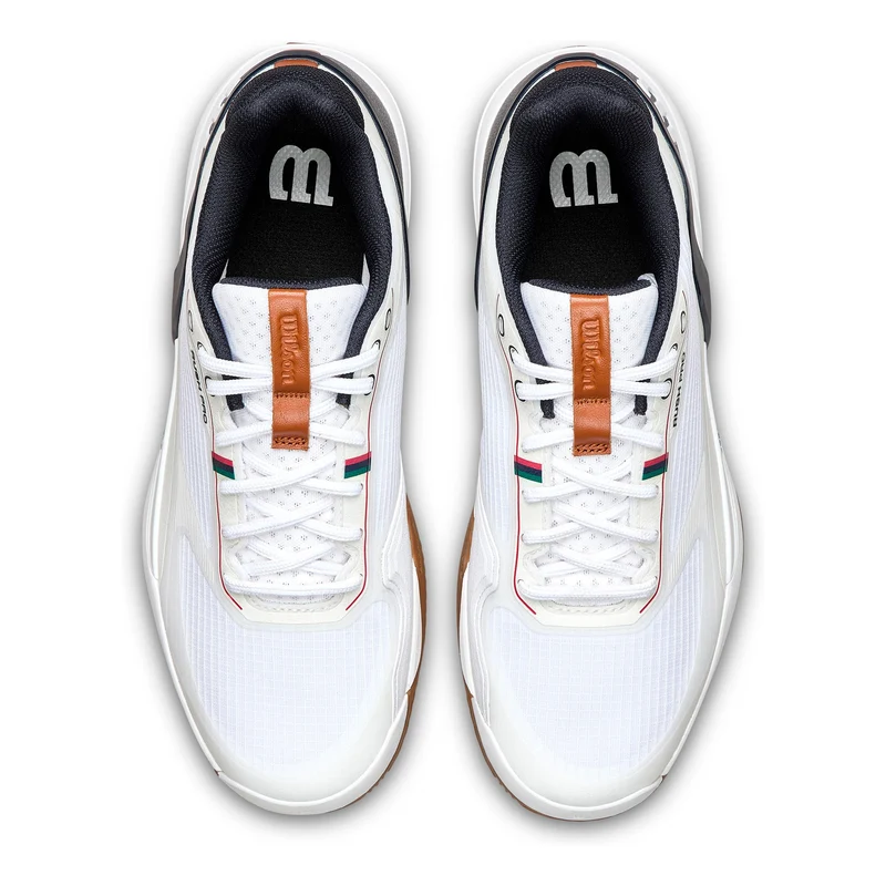 Rush Pro 5 Chaussure terre battue Hommes-blanc, bleu foncé