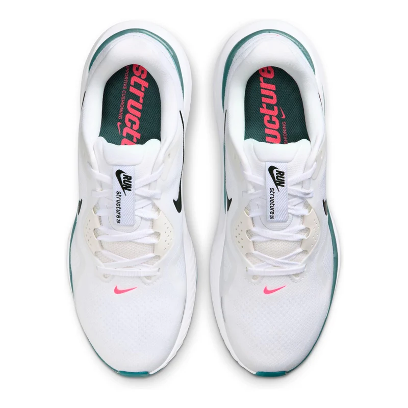 Structure 26 Chaussure de running avec stabilisateurs Hommes - blanc, vert