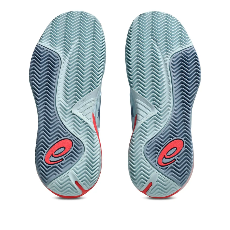 Gel-Resolution X Chaussure terre battue Femmes - bleu clair, bleu gris