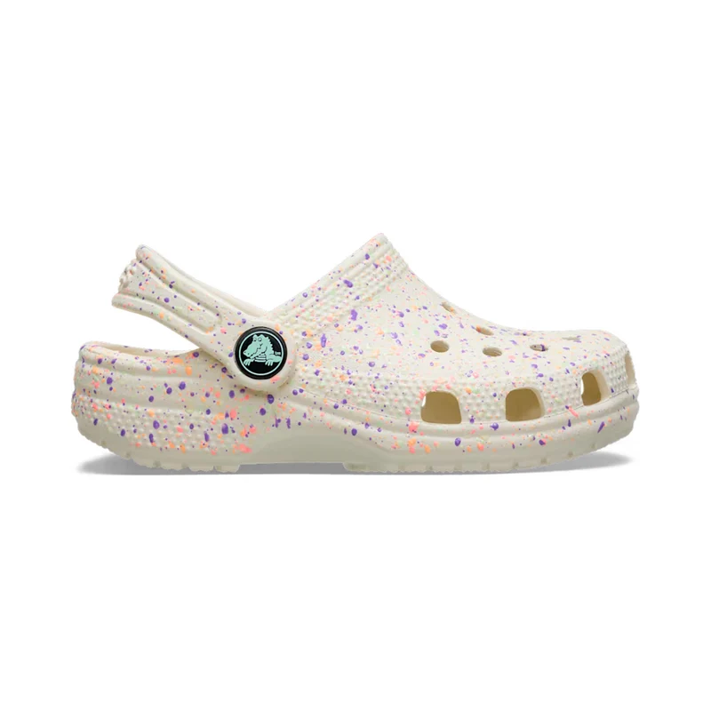 Classic Paint Splatter Tongs Enfants - beige, multicouleur