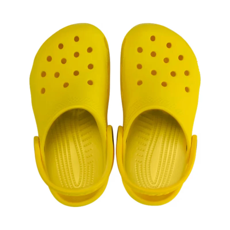 Classic Clog Tongs Enfants - jaune