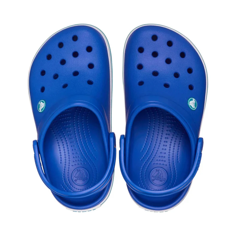 Crocband Clog Tongs Enfants - bleu, blanc