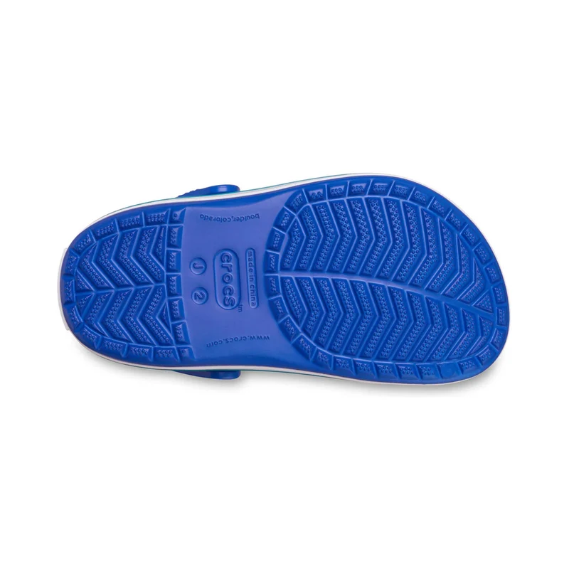 Crocband Clog Tongs Enfants - bleu, blanc