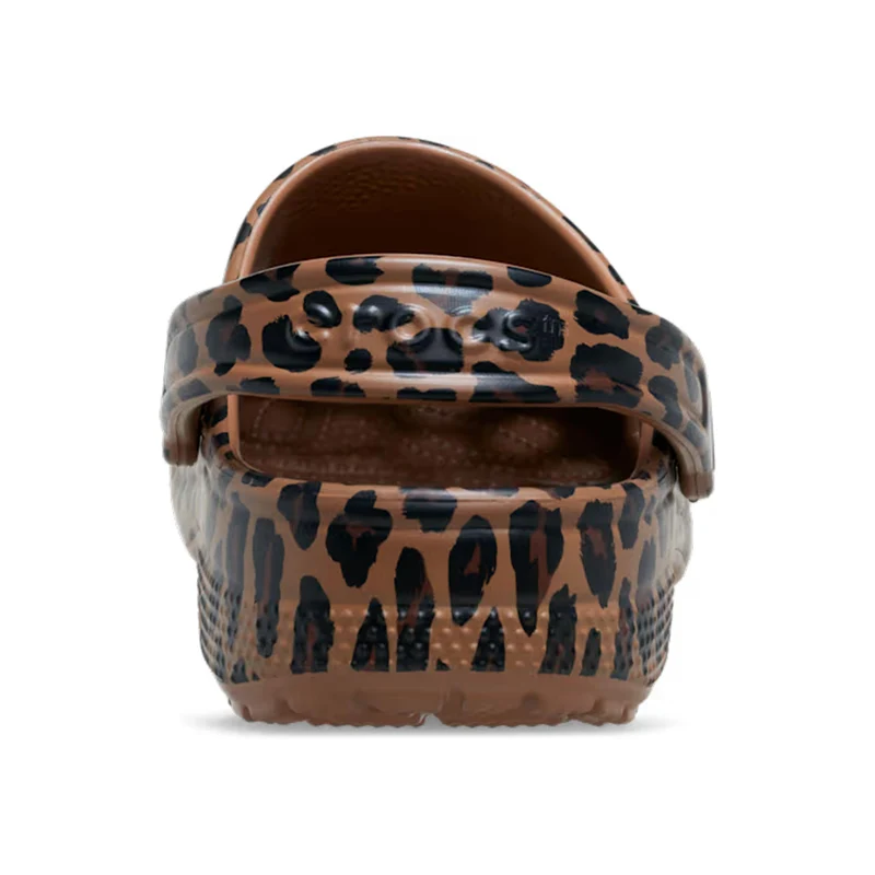 Classic Graphic Clog Tongs Femmes - marron, beige