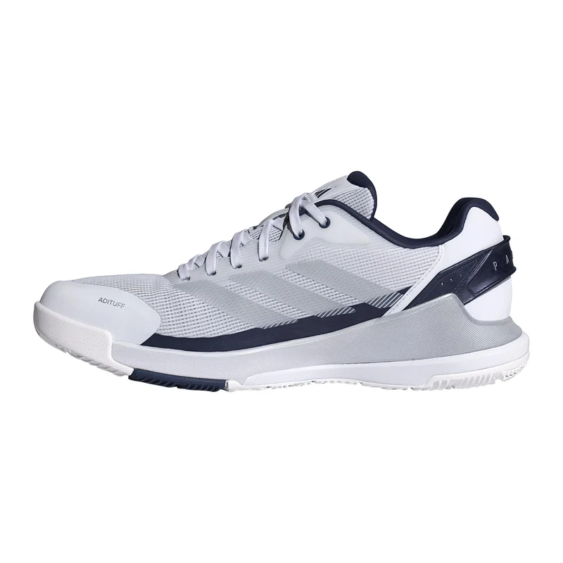 Crazyquick LS Chaussures padel Hommes - blanc, argent