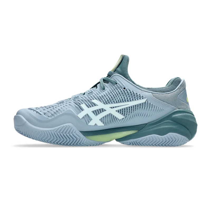 Court FF 3 Chaussure terre battue Hommes - bleu gris, blanc
