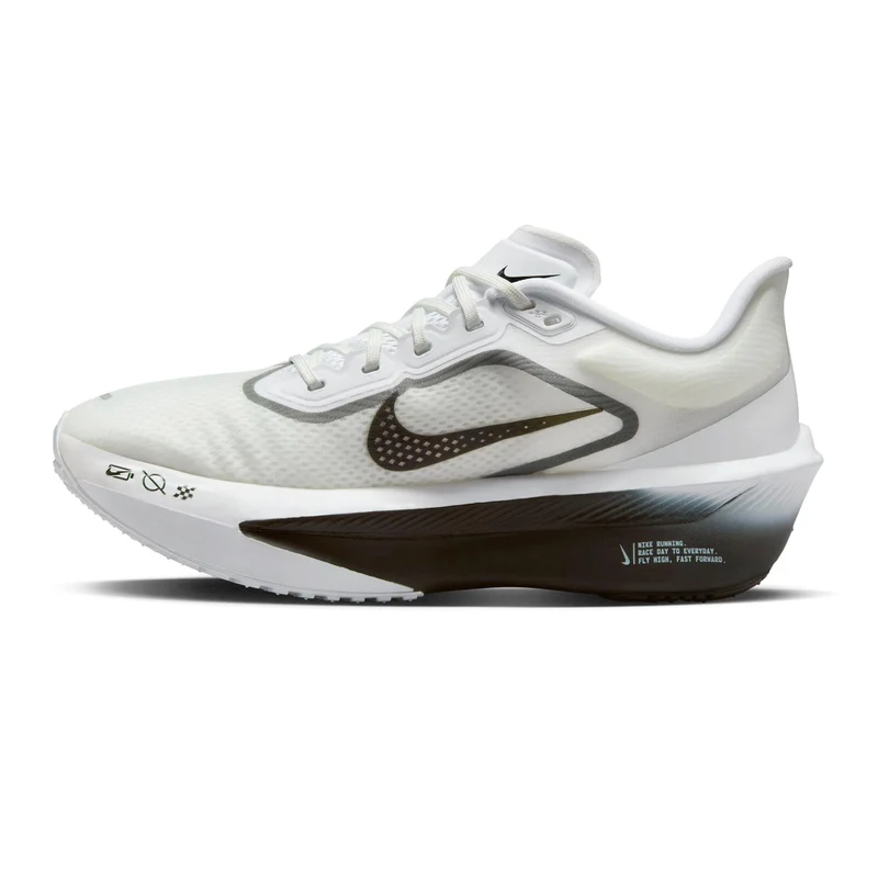 Zoom Fly 6 Chaussure de compétition Femmes - blanc, gris foncé