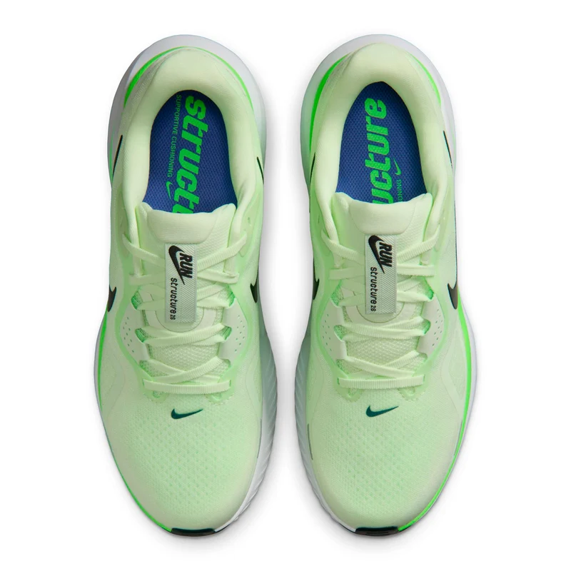 Structure 26 Chaussure de running avec stabilisateurs Hommes - jaune lemon, vert