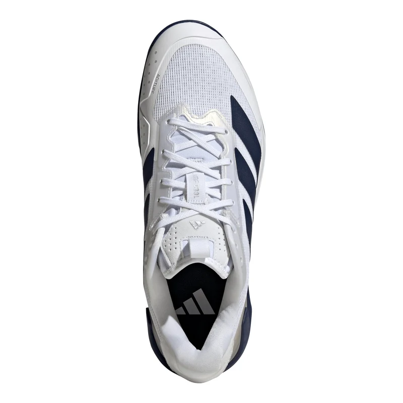 adizero Ubersonic 5 Chaussure terre battue Hommes - blanc, bleu foncé