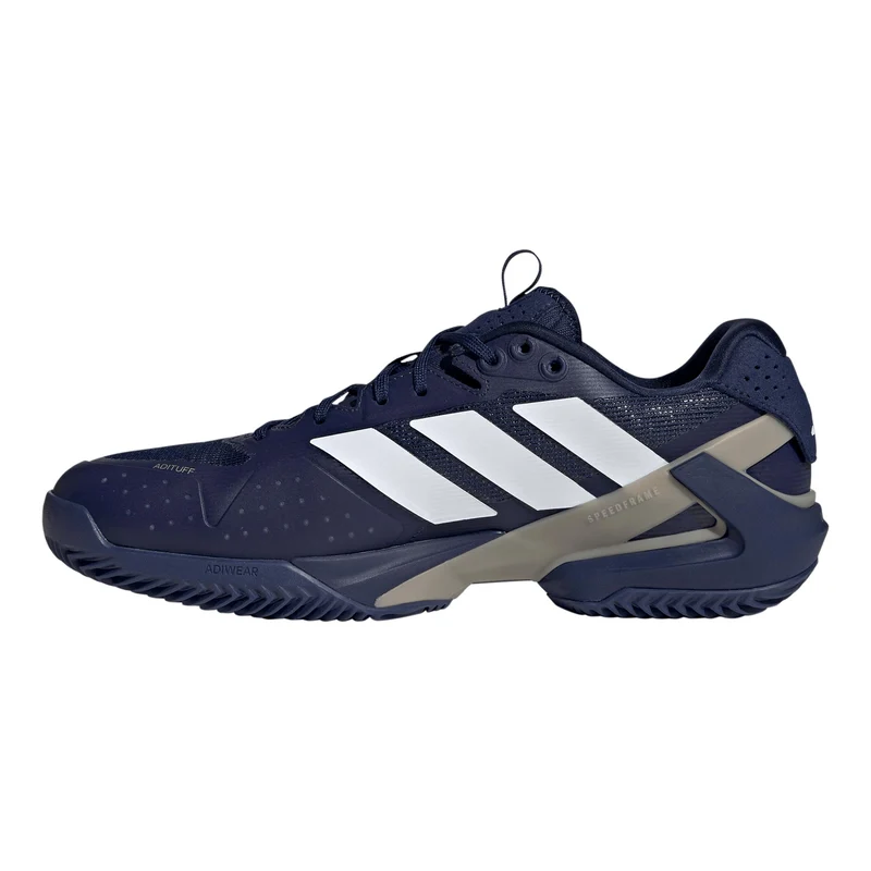adizero Ubersonic 5 Chaussure terre battue Hommes - bleu foncé, blanc