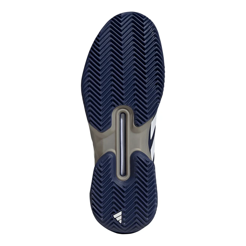 adizero Ubersonic 5 Chaussure terre battue Hommes - bleu foncé, blanc