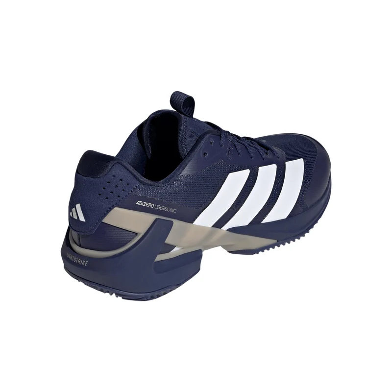 adizero Ubersonic 5 Chaussure terre battue Hommes - bleu foncé, blanc