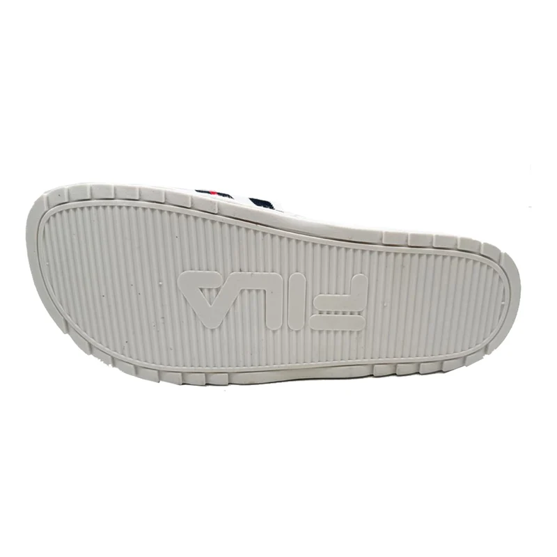 Heritage Slides Tongs Hommes-Blanc,Bleu Foncé