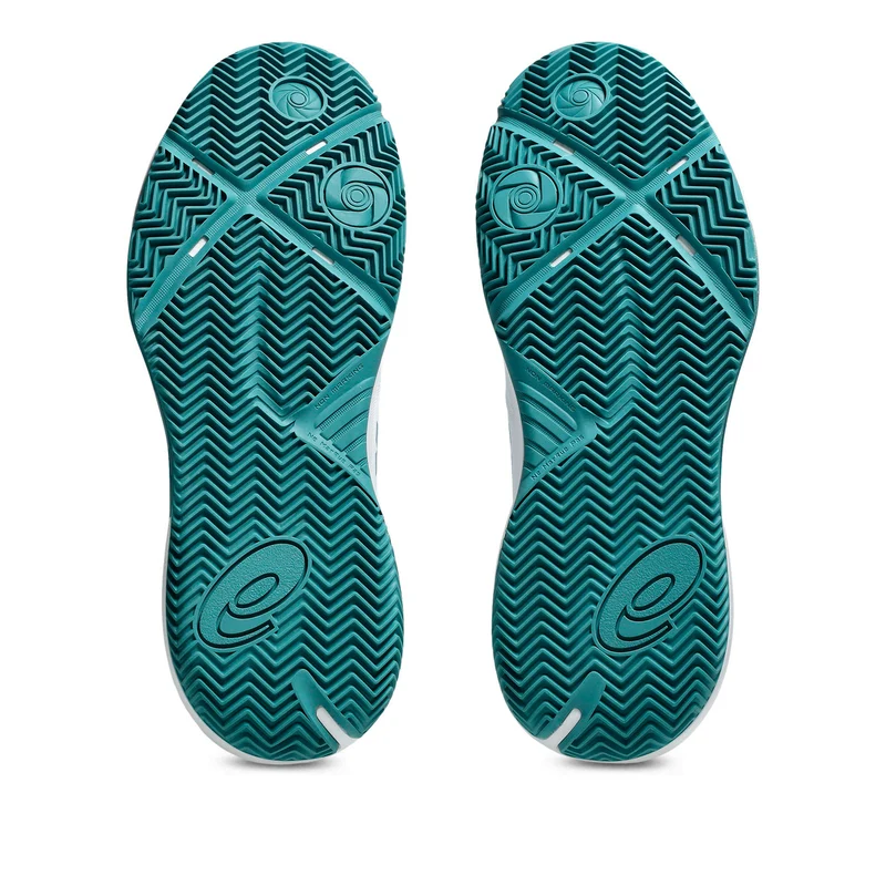 Gel-Challenger 15 Chaussures padel Hommes - blanc, bleu petrol