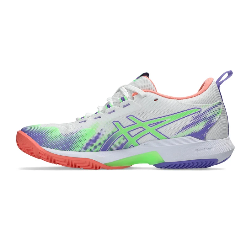 SONICSMASH FF Chaussures padel Femmes - blanc, vert fluo