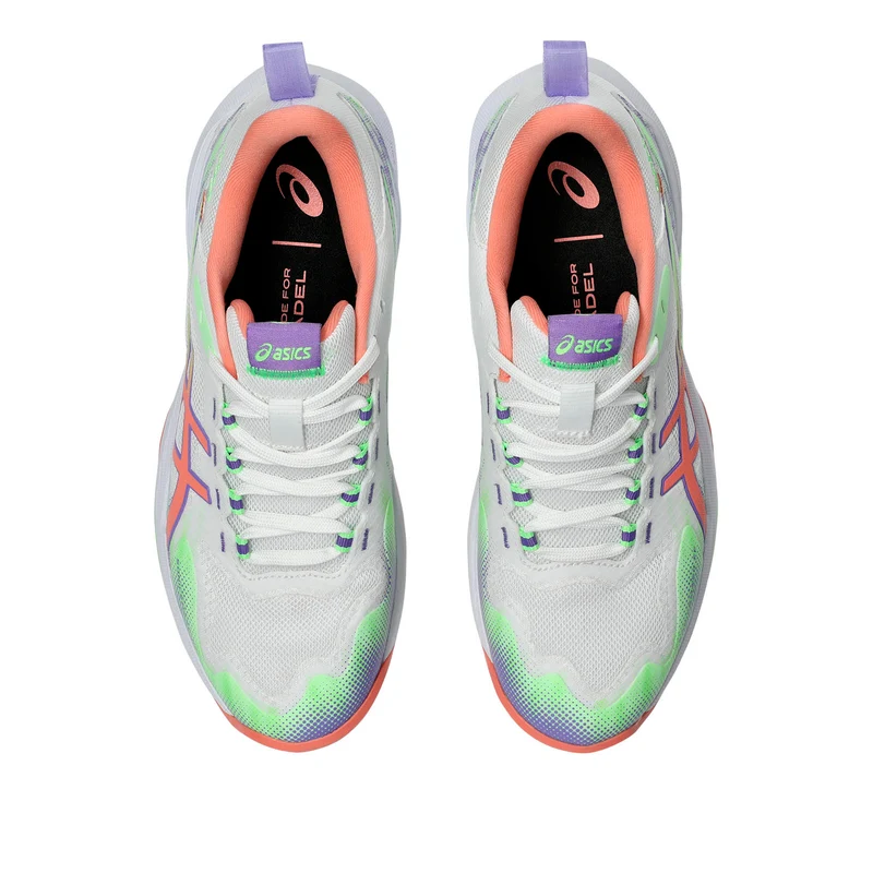 SONICSMASH FF Chaussures padel Femmes - blanc, vert fluo