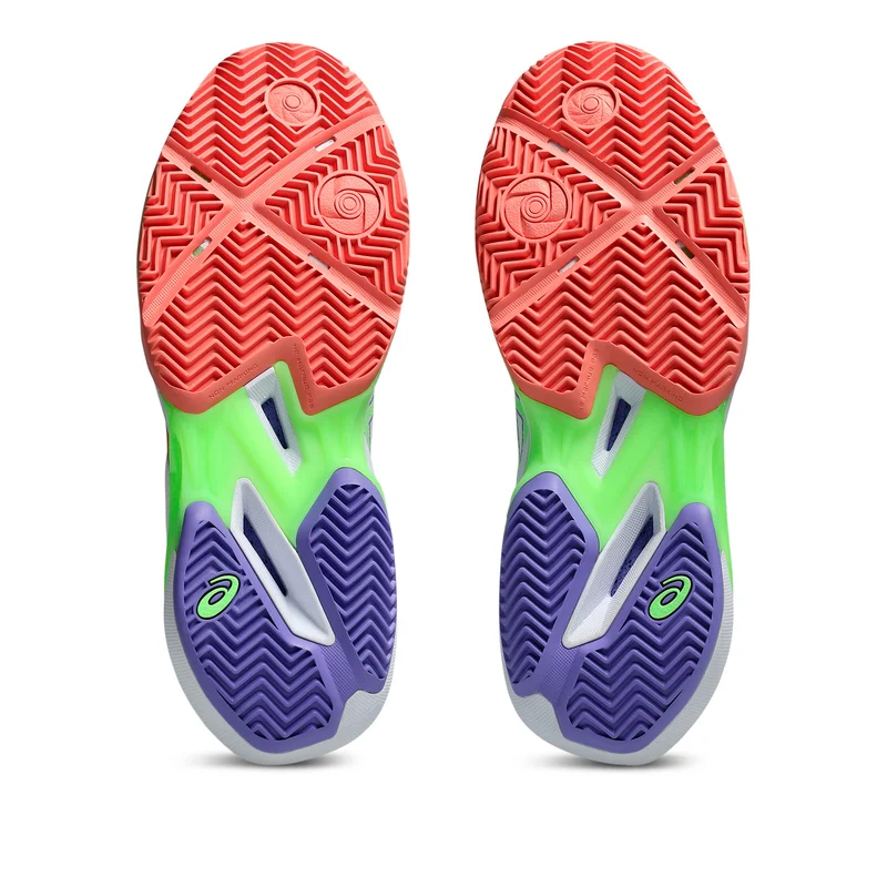 SONICSMASH FF Chaussures padel Femmes - blanc, vert fluo