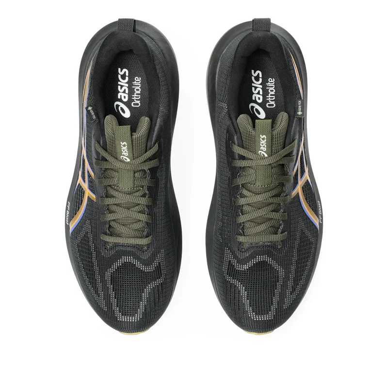 GT-1000 14 GTX Chaussure de running avec stabilisateurs Hommes-noir, le caramel