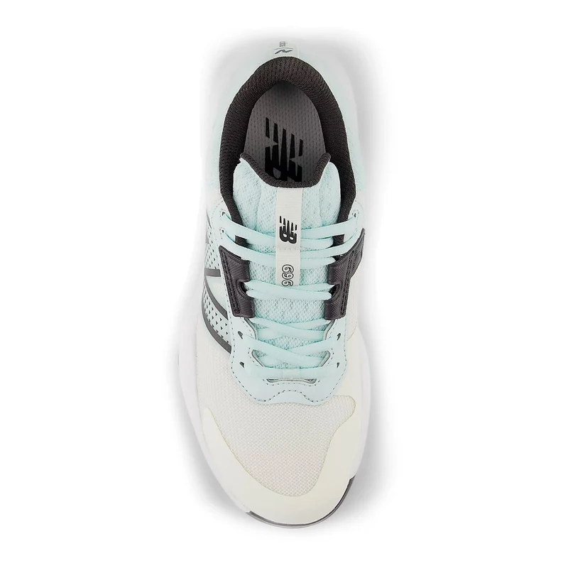 696v6 Chaussures toutes surfaces Femmes-blanc, bleu clair