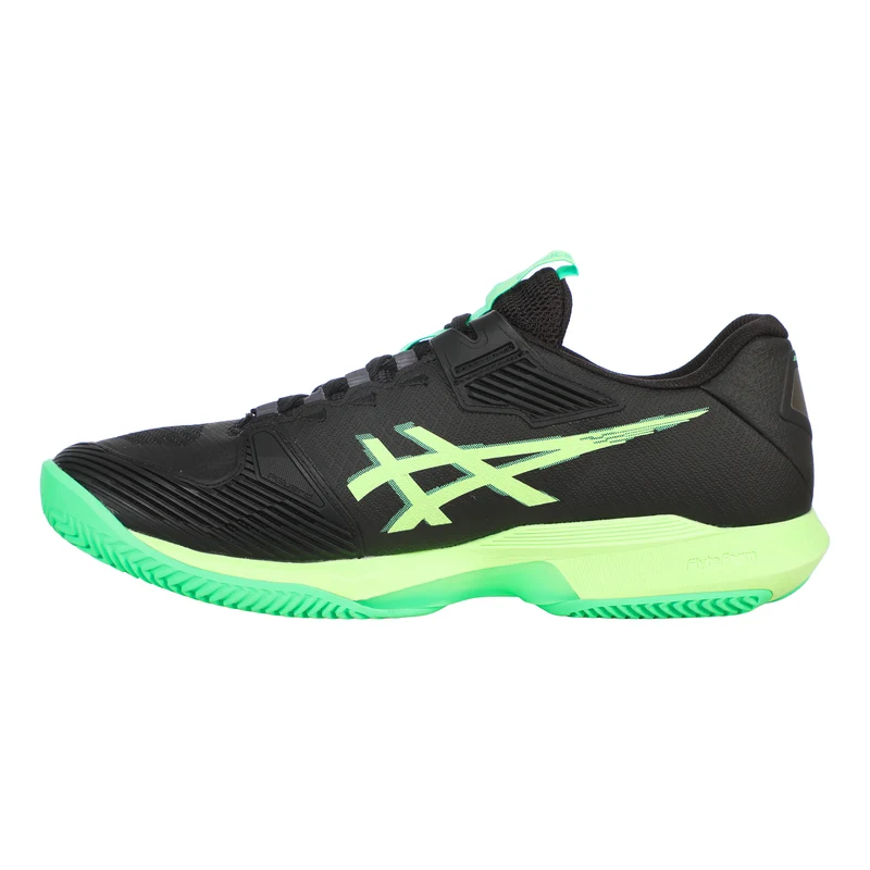 Solution Speed FF 4 Chaussure terre battue Hommes - noir, vert fluo