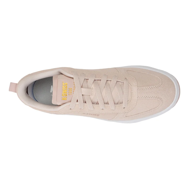 Court Varsity Sde Baskets Femmes-abricot, rosé