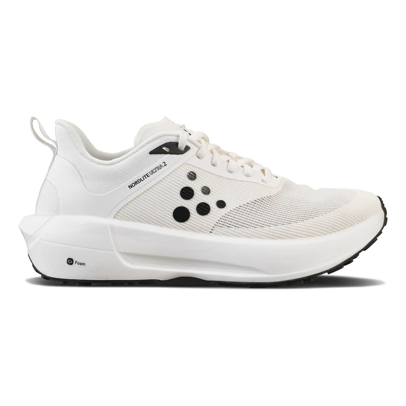 Nordlite Ultra 2 Chaussure de running sans stabilisateurs Hommes - blanc, noir
