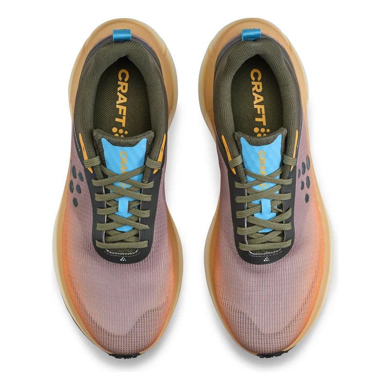 Nordlite Ultra 2 Chaussure de running sans stabilisateurs Hommes - orange, vert olive