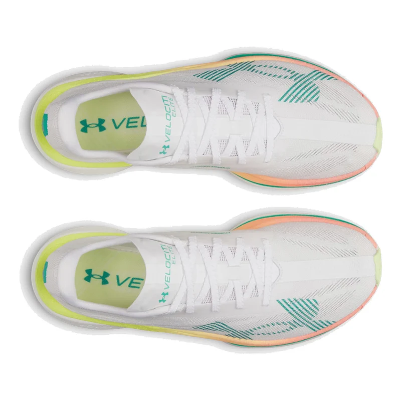 Velociti Elite 3 Chaussure de compétition Unisex-blanc, vert clair
