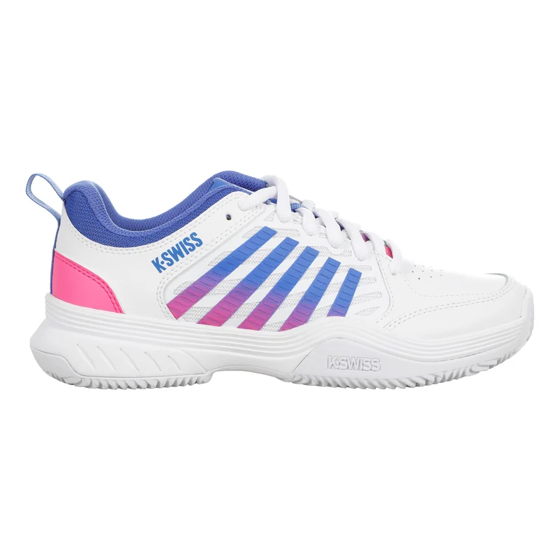 Court Express Chaussure terre battue Femmes - blanc, rose