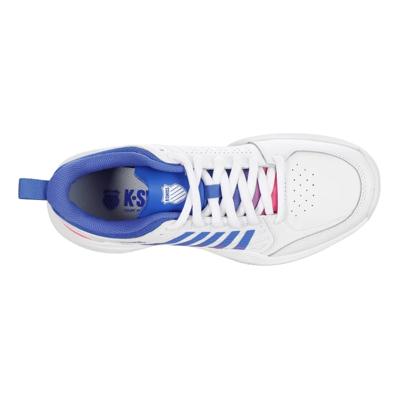 Court Express Chaussure terre battue Femmes - blanc, rose