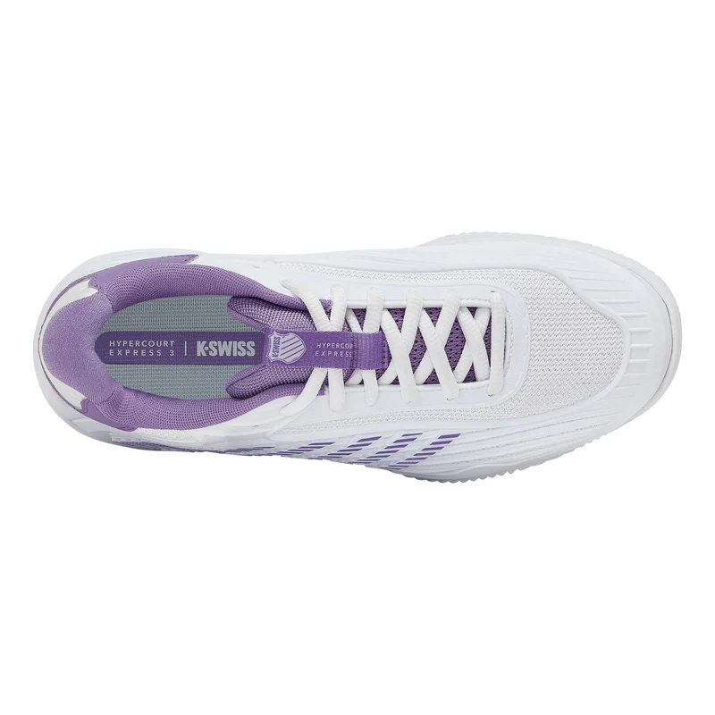 Hypercourt Express 3 Chaussure terre battue Femmes - blanc, lavande