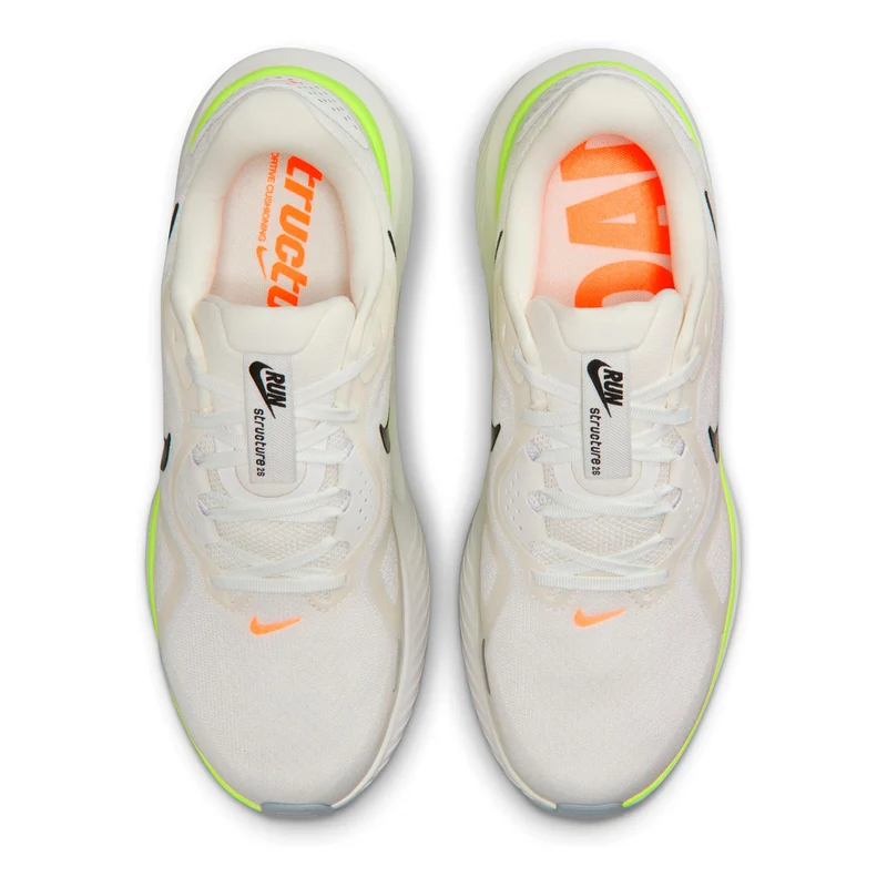 Structure 26 Chaussure de running avec stabilisateurs Hommes - crème, noir