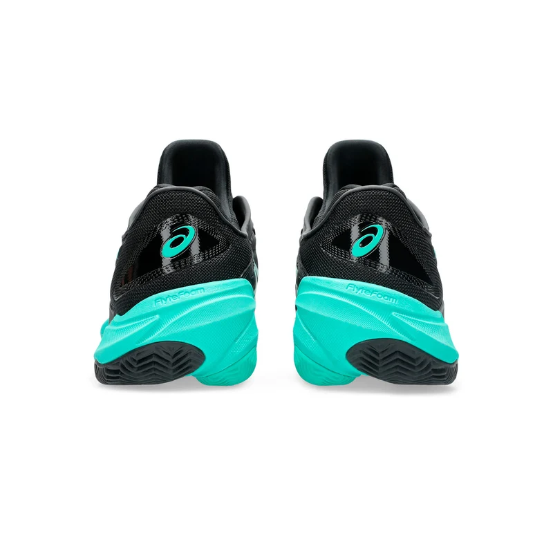 Court FF 3 Chaussure terre battue Hommes - noir, turquoise