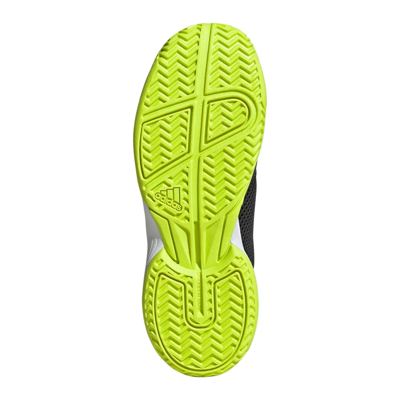 Courtflash Chaussures toutes surfaces Enfants - noir, jaune lemon
