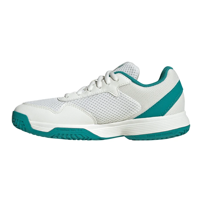 Courtflash Chaussures toutes surfaces Enfants - blanc, bleu petrol