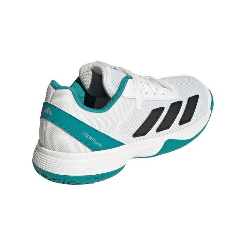 Courtflash Chaussures toutes surfaces Enfants - blanc, bleu petrol