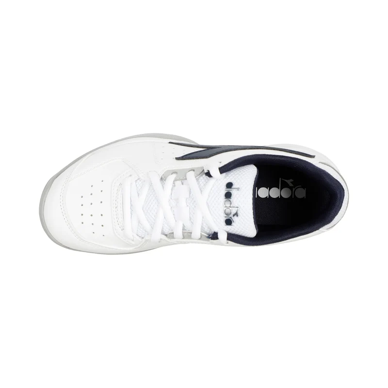S. Challenge 6 SL Chaussure moquette Enfants - blanc, bleu