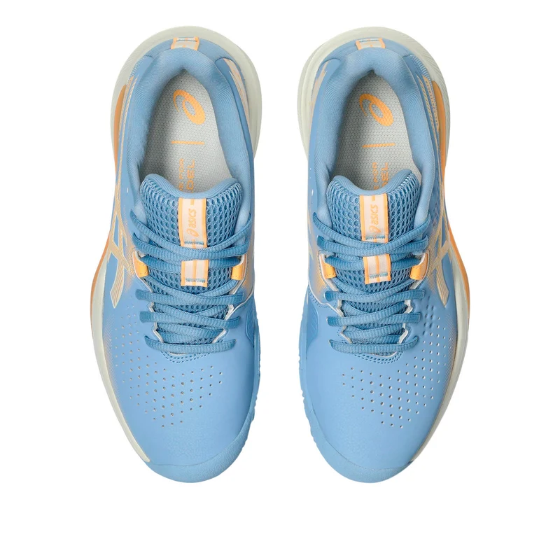Gel-Challenger 15 Chaussures padel Femmes - bleu clair, abricot