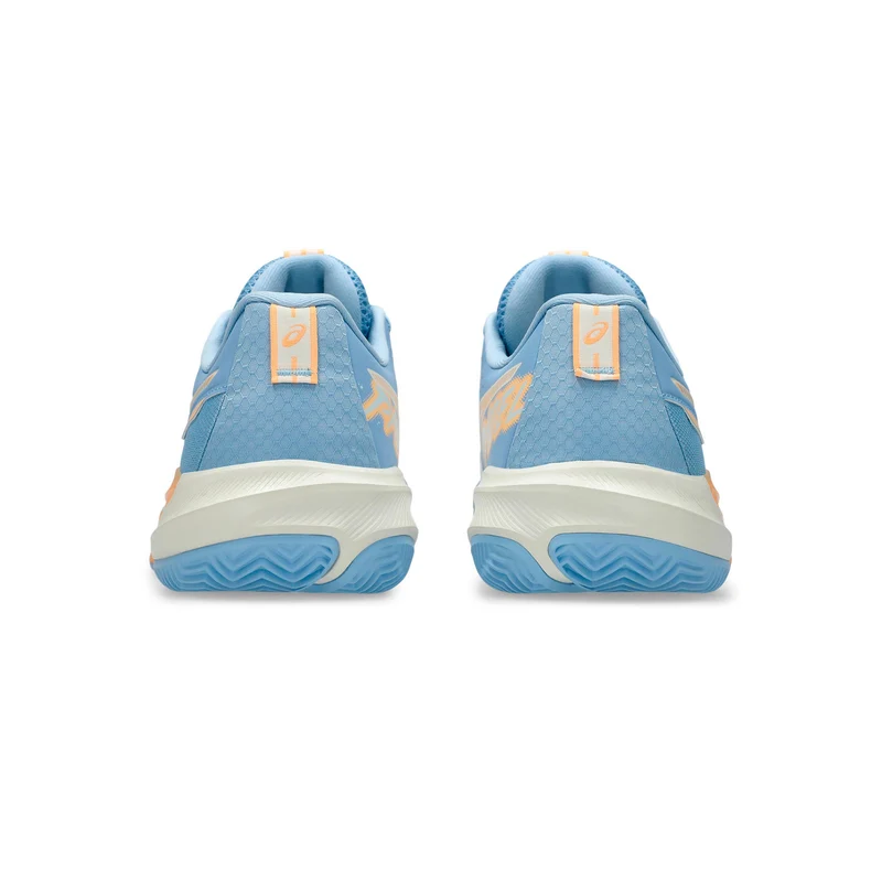 Gel-Challenger 15 Chaussures padel Femmes - bleu clair, abricot